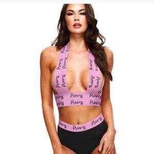 Lapdance Princess 2-Piece Booty Shorts & Top Lingerie Set